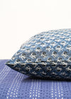 PILLOWCASE SET PRETTY DAISY BLUE - India Ink Home Decor
