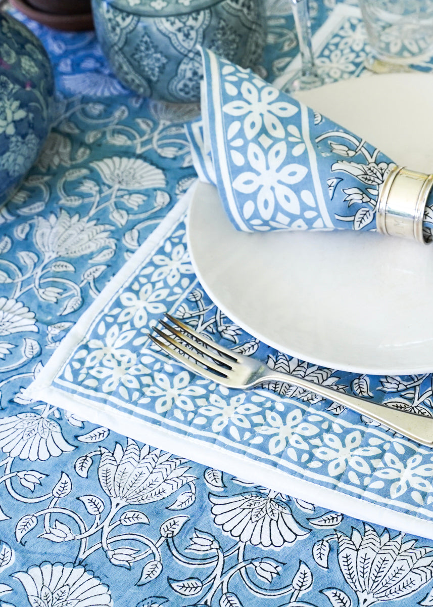 Beatrice Placemat, Blue
