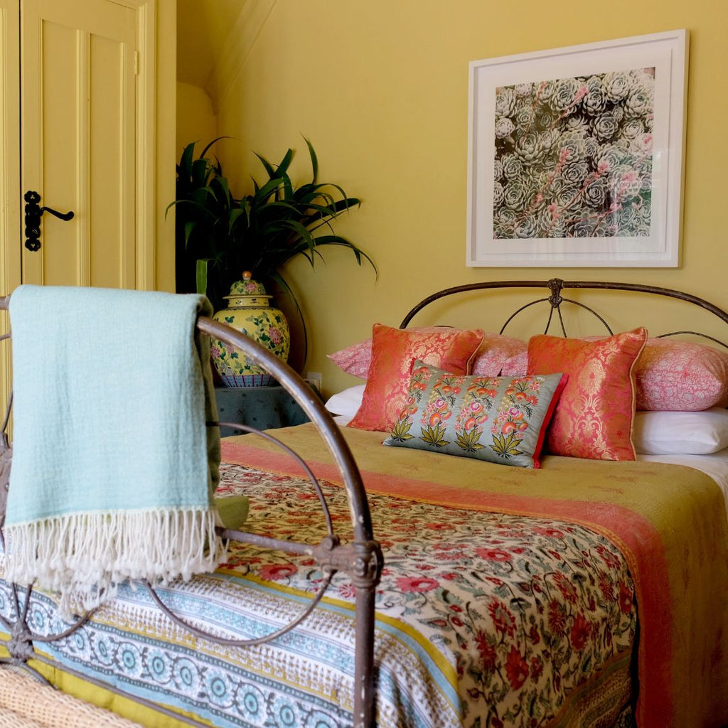 Elevate Your South African Home Decor with Indian Block Print Décor fr