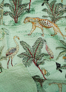  KANTHA ANIMAL SAFARI MINT