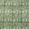 NAPKINS SET GARDEN BLOCK GREEN - India Ink Home Decor