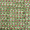 NAPKINS SET SCALLOP MINI MARIGOLD GREEN - India Ink Home Decor