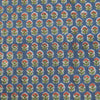 NAPKIN SET SCALLOP MINI MARIGOLD BLUE - India Ink Home Decor