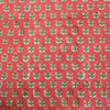 NAPKIN SET SCALLOP MINI MARIGOLD RED - India Ink Home Decor