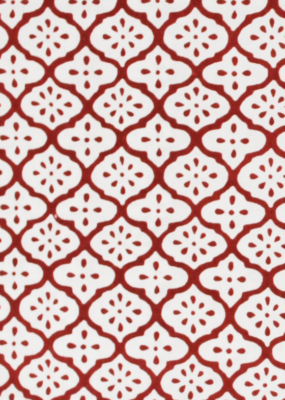 PILLOWCASE SET MARRAKESH DOT RED