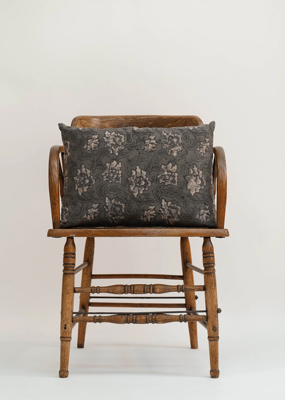 CHARCOAL TIGER LILY - India Ink Home Decor