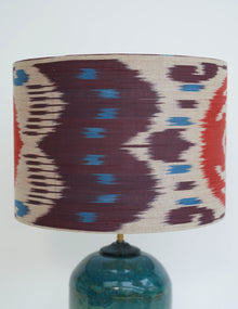  WINTER IKAT CLASSIC OVAL M - India Ink Home Decor