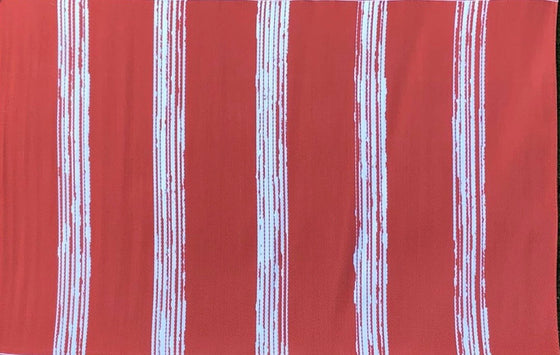 DEEP ORANGE STRIPE LARGE
