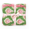 SCALLOPED NAPKIN EMPIRE EMBOSS - India Ink Home Decor