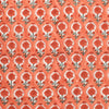 SCALLOPED NAPKIN CUSTARD FLOWER PEACH