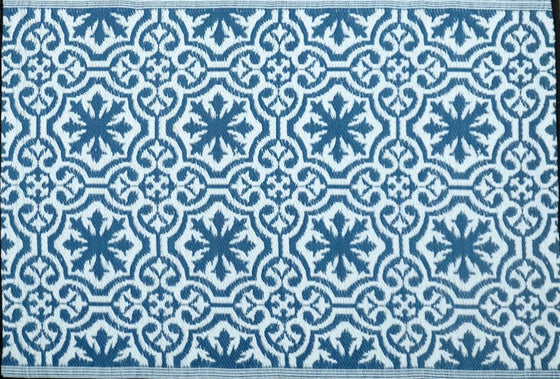 DARK BLUE FLORAL SMALL