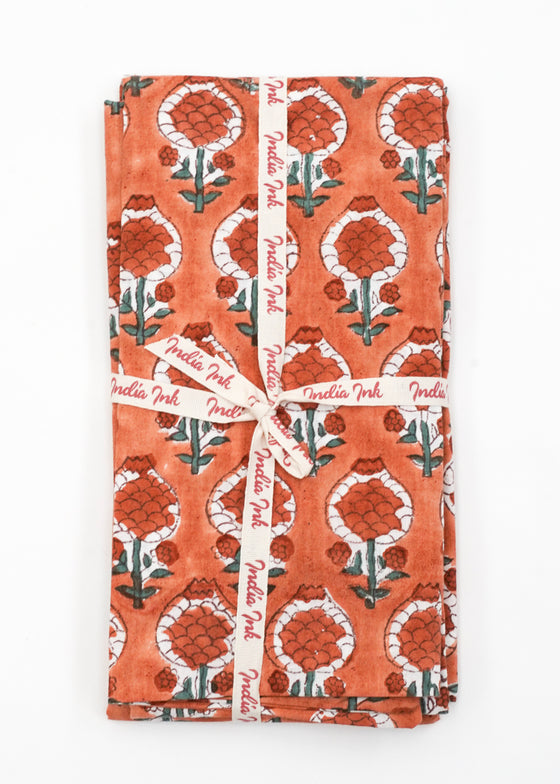 PILLOWCASE CUSTARD FLOWER PEACH