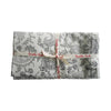 PILLOWCASE SET FINE PAISLEY BLACK