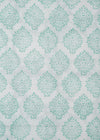 PILLOWCASE CONTRAST WALLFLOWER EMPIRE AQUA