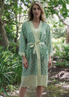 KIMONO DAISY MIST - India Ink Home Decor