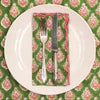 SCALLOPED NAPKIN EMPIRE EMBOSS - India Ink Home Decor