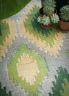 GREEN IKAT LARGE