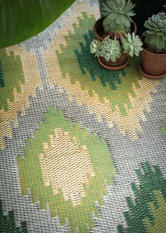 GREEN IKAT LARGE