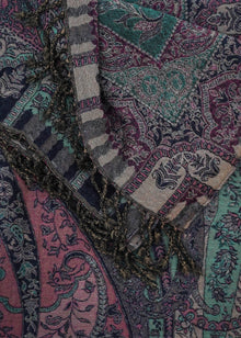  THROW WOOLLEN ROYAL ORCHARD