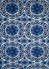 KANTHA BLUE SUZANI - India Ink Home Decor