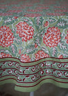 TABLECLOTH ROUND PRETTY PHOOL GREEN