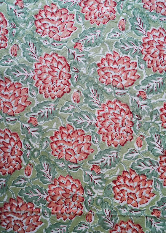 TABLECLOTH ROUND PRETTY PHOOL GREEN