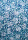 TABLECLOTH ROUND PRETTY PHOOL AQUA