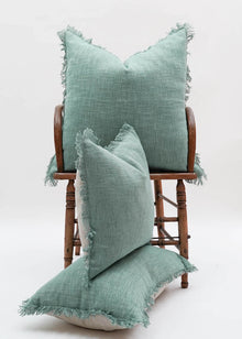  FRINGE SLUB AQUA