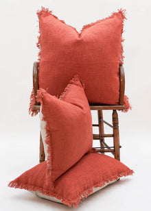  FRINGE SLUB TERRACOTTA
