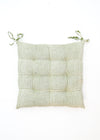 CHAIRPAD FLORAL GREEN