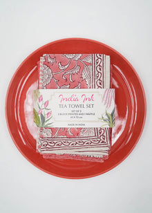  TEA TOWEL CORAL