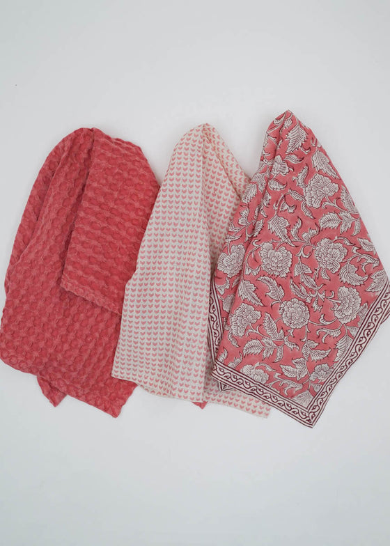 TEA TOWEL CORAL