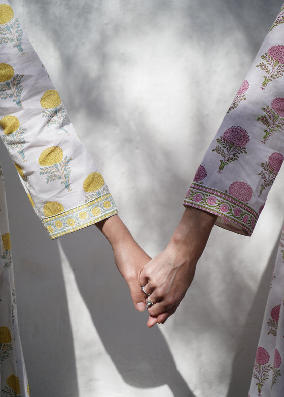 DRESS MERRY MARIGOLD PINK