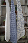 TEA TOWEL WASHED BLUE