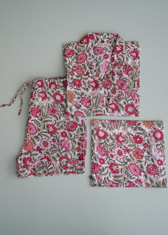 PJ SHORT FLORAL FIESTA