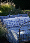 PILLOWCASE EMPIRE DENIM - India Ink Home Decor