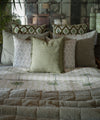 KANTHA GREEN PALM DOT - India Ink Home Decor