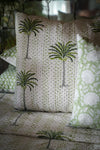 GREEN PALM DOT - India Ink Home Decor