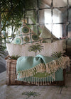 GREEN PALM DOT - India Ink Home Decor