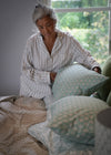 PILLOWCASE FULLARD AQUA - India Ink Home Decor