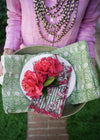 TABLECLOTH GARDEN BLOCK GREEN