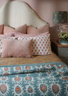 MISTY IKAT SLATE - India Ink Home Decor
