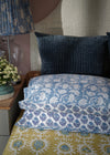 MISTY IKAT SAFFRON - India Ink Home Decor