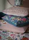 VELVET GARDEN BLUSH 40x60 - India Ink Home Decor