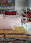 KANTHA LODHI GARDEN GREEN - India Ink Home Decor