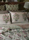 PILLOWCASE GARDEN SWIRL - India Ink Home Decor