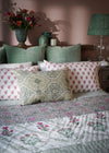 KANTHA PARADISE SWIRL - India Ink Home Decor
