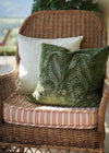 TRELLIS SWIRL GREEN 45x45