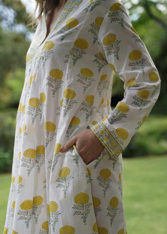 DRESS MERRY MARIGOLD YELLOW