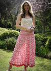 SKIRT BLOSSOM IKAT